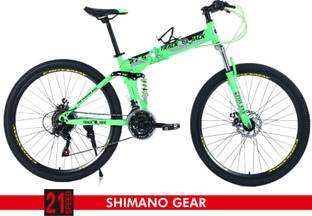 Track Jack Foldable Cycle 16” Frame MTB Cycle/Bike with Dual Suspention/Disc Brakes 27.5 T (inch) Folding Bikes/Folding Cycle