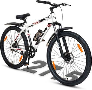 VESCO LEOPARD 27.5 T White Black MTB Bicycle for Adults 27.5 T (inch) Mountain Cycle