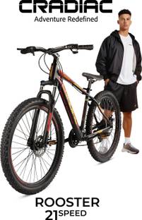 CRADIAC ROOSTER | 6061 ALLOY FRAME | SHIMANO POWERED 29 T (inch) Mountain Cycle
