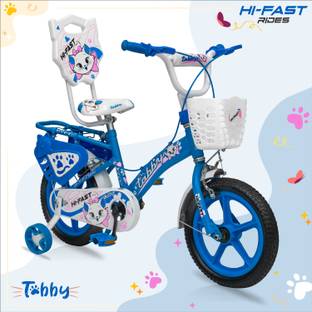 Hi-Fast Tabby Kids Cycle For 2 Years to 5 Years Semi Assembled 14 T (inch) Road Cycle