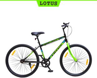 LOTUS-S BERLIN 26T 85% Assembled Single Speed MTB Bike with Hartex Nylon Tyres 26 T (inch) Mountain Cycle