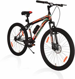 LEADER Beast 26T Hybrid Cycle for City Ride with Front Suspension and Disc Brake 26 T (inch) Mountain Cycle