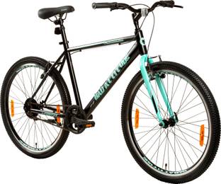 WEIZE Beach Cruiser Bike 26 Inch Commuter Bicycle 7 Speed City Bikes Rear Rack Bask