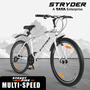 STRYDER 26" Street Fire 21 Speed Bicycle | Durable & Stylish Ride 26 T (inch) Mountain Cycle