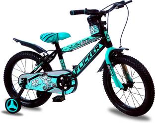SG CYCLES Flicker Premium Kids with Side Wheels for 3-5 Years (85% Assembled) 16 T (inch) BMX Cycle