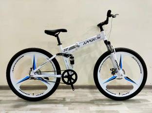 Appgrow Folding 3 Blade Alloy wheel 26 T (inch) Folding Bikes/Folding Cycle