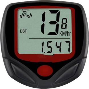 ?keycraze cycle speedomter with cycle bag for mobile and other accessories Wired Cyclocomputer