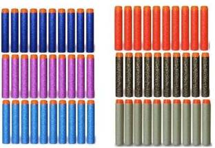 shreenik Colourful Soft Foam Dart for Nerf Refill Darts for N-Stike _50pis_multicolour Soft Tip Dart