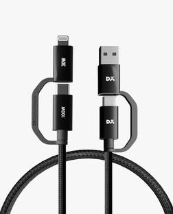 DailyObjects 2-in-1 Cable 1.5 m KVLR-CORE-4IN1-CHRGNG-CABLE-100W