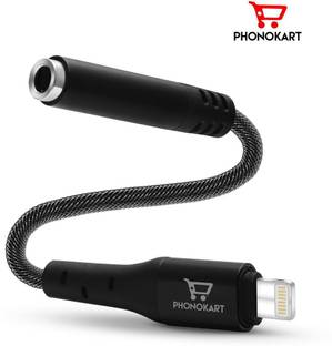 PHONOKART AUX Cable 0.14 m PKAUXCEEL-BLK