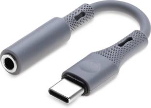 PHONOKART AUX Cable 0.14 m TYPE C TO 3.5MM JACK HEADPHONE ADAPTER