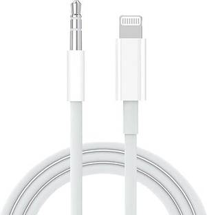 Boom AUX Cable 5 A 1 m Cable Compatible with iPhone Aux Cord for Car Stereo, Lightning to 3.5mm Audio Cable for Car Stereo/Home Stereo/Speaker/Headphone