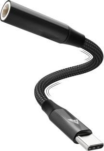 eller santé AUX Cable 0.05 m SonicArc Type C to 3.5 mm Jack Digital Audio DAC 24bit/96KHz Connector Aux Cable,Headphone,Earphone USB C Converter/Adapter