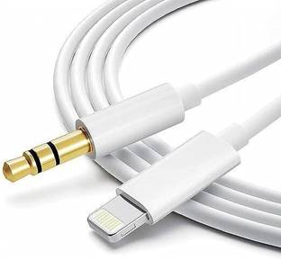 AAMS AUX Cable 2 A 1 m AUX Cord Compatible with iPhone 3.3ft, Light-ning to 3.5mm Male Stereo Audio Cable for iPhone 11/12/13 Series iPad/iPod/Speaker/Headphone
