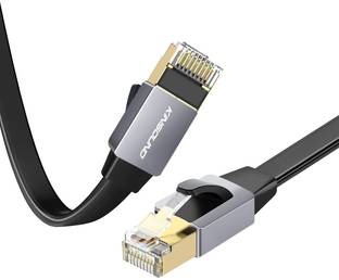Kinsound Ethernet Cable 2 m Cat 7 Ethernet Cable, LAN Cable 10 Gigabit 600MHZ Durable Aluminum Case RJ45