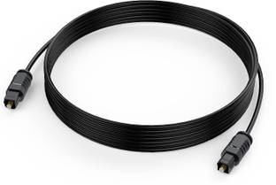 Emk Fiber Optical Cable 3 m Optical Audio Cable,Fiber Optic Cable Ultra-Thin Cord,Spdif Toslink Optical Cable Compatible With Tv Sound Bar Home Theater Ps4 Xbox Samsung Vizio Bose 3 METER