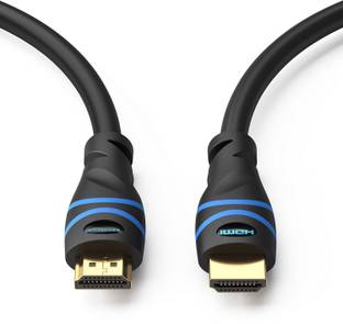 BlueRigger High Speed HDMI Cable with Ethernet - CL3 Rated for In-wall Installation - Supports 3D, 4K and Audio Return (35 Feet / 10.5 Meters) HDMI केबल