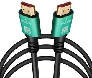 ULTRABYTES HDMI Cable 3 m 8K HDMI Cable 2.1, (Certified) 8K@60Hz & 4K @120Hz 144Hz 48Gbps HDMI 2.1, Ultra High Speed Braided HDMI Cord, HDCP 2.2& 2.3, eARC, HDR10, Compatible Roku TV/PS5/HDTV/Blu-ray