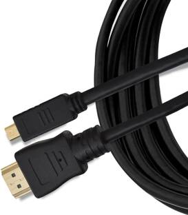 DEVBHOOMI HDMI Cable 1.8 m DB- Micro HDMI Type D to HDMI Cable for Portable Devices M/M (5 feet)-FM