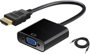 OG X NEXA WITH DEVICE HDMI Cable 0.22 m HDMI to VGA Gold Plated High-Speed 1080P Active to VGA Adapter Converter