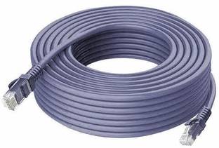 RAREGEAR LAN Cable 1 m LAN Cable with Gold Plated Connectors Supports Upto 1000Mbps Cat 6 Hi-Speed Eth...