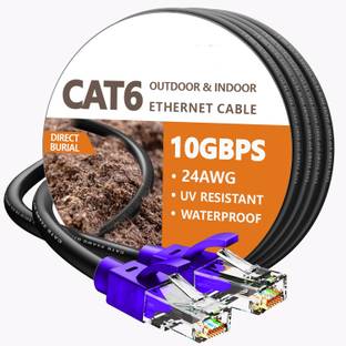 Sadow LAN Cable 15 m High Speed 15 Meter CAT-6 Network RJ45 Ethernet Patch Cord