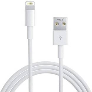 Ankev Lightning Cable 2.8 A 1 m USB to Lightning data cable