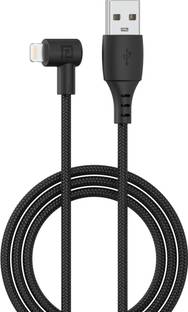 Portronics Lightning Cable 2 A 1.2 m Konnect HD Fast Charging & Data Sync