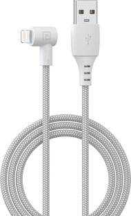 Portronics Lightning Cable 2 A 1.2 m Konnect HD Fast Charging & Data Sync