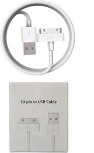 SANNO WORLD Lightning Cable 6.5 A 1.02 m 30 Pin to USB Charging and Sync Data Cable new version