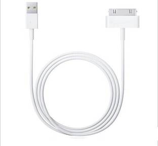 SANNO WORLD Lightning Cable 1.2 m 30-Pin Male To USB 2.0 Standard A Data Sync Charging Cable Wire Cord for 3G/3GS/4/4s/iPad 1/2/3, iPod Nano 5th/6th Gen and iPod Touch 3rd/4th Gen