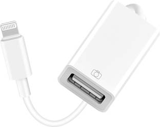 VOOCME Lightning Cable 0.5 m Plastic Lightning To Usb Camera Adapter Lightning Male To USB Female Compatible With Iphone/Ipad
