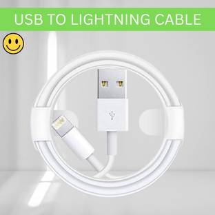 SACRO Lightning Cable 1 m USB A to Lightning Cable Fast Charger Compatible for iphone 11/12/13/14 proQ294