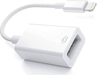 Velmi Lightning Cable 0.5 A 0.1 m Braided Shielding USB OTG Cable Adapter for iOS – Supports Camera, MIDI, USB Drive, and More