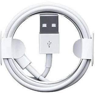 JAZX Lightning Cable 2 A 1 m 5W USB Lightning Cable Compatible for All iPhone 6/6s/7/7+/8/10/11/12/, iPad Air iPad Mini