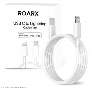 RoarX Lightning Cable 6 A 1 m 20 W PD Fast Charging USB C to Lightning