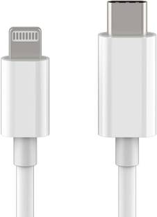 The Black Store Lightning Cable 1 m Original 20 Watt Charging Cable