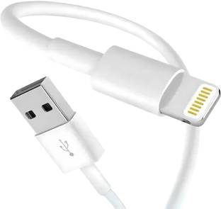 MAK Lightning Cable 2 A 1 m USB to Lightning Cable For Fast Charging