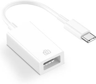 Velmi Lightning Cable 0.5 A 0.1 m Braided Shielding Universal Lightning OTG Adapter – Connect Camera, USB, MIDI, Mouse Easily