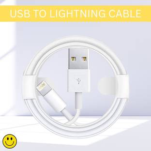 Clairbell Lightning Cable 1 m USB A to Lightning Cable, Charger Cable Compatible for iphone 11/12/13/14proK146