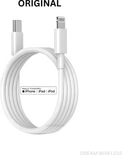 DreamWireless Lightning Cable 10 A 1 m Apple MFi Certified i_Phone Charger Cable, Apple Lightning to USB Cable Cord with 12 MONTHS WARRANTY