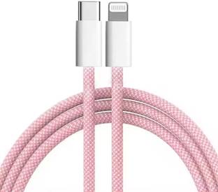 Punnkk Lightning Cable 1 m Braided USB C to Lightning-Fast Charging Data Sync. Cable