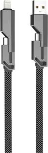 RoarX Lightning Cable 6 A 1 m Original quality 4 in 1 USB CABLE