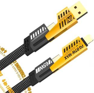 Chaebol Lightning Cable 1 m New Trend 4 in 1 Zinc USB Cable Pd 65W Multi-Function USB Charging Cable for iPhone Charger Cable Pd 27W