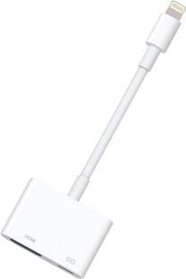 VOOCME Lightning Cable 2 A 0.05 m 1080P with Port Compatible for and iPod Models and TV Monitors Projectors