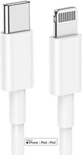 RoarX Lightning Cable 1 m PVC Usb Type C To Lightning Cable For Fast Charging With Mfi Certification