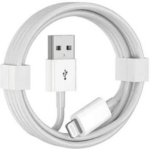 SHOP EXCITING Lightning Cable 2 A 1 m High Quality High Speed & Safe Charge USB to Lightning Cable For Rapid Charging in iOS Devices Data Cable