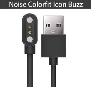HexaGear Magnetic Charging Cable 2 A 0.6 m Metal Braided Icon Buzz 1.69" Display with Bluetooth Calling, Built-In Games, Voice Assistant Smartwatch