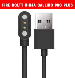 HexaGear Magnetic Charging Cable 0.6 m Ninja Calling Pro Plus 1.83 inch Display Smartwatch Bluetooth Calling