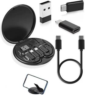 Campark Micro USB Cable 0.5 m Multi-Type Phone Micro USB Type C Adapter Cable Conversion Head Set